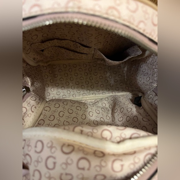 GUESS Light Pink Patterned Backpack - Picture 5 of 5